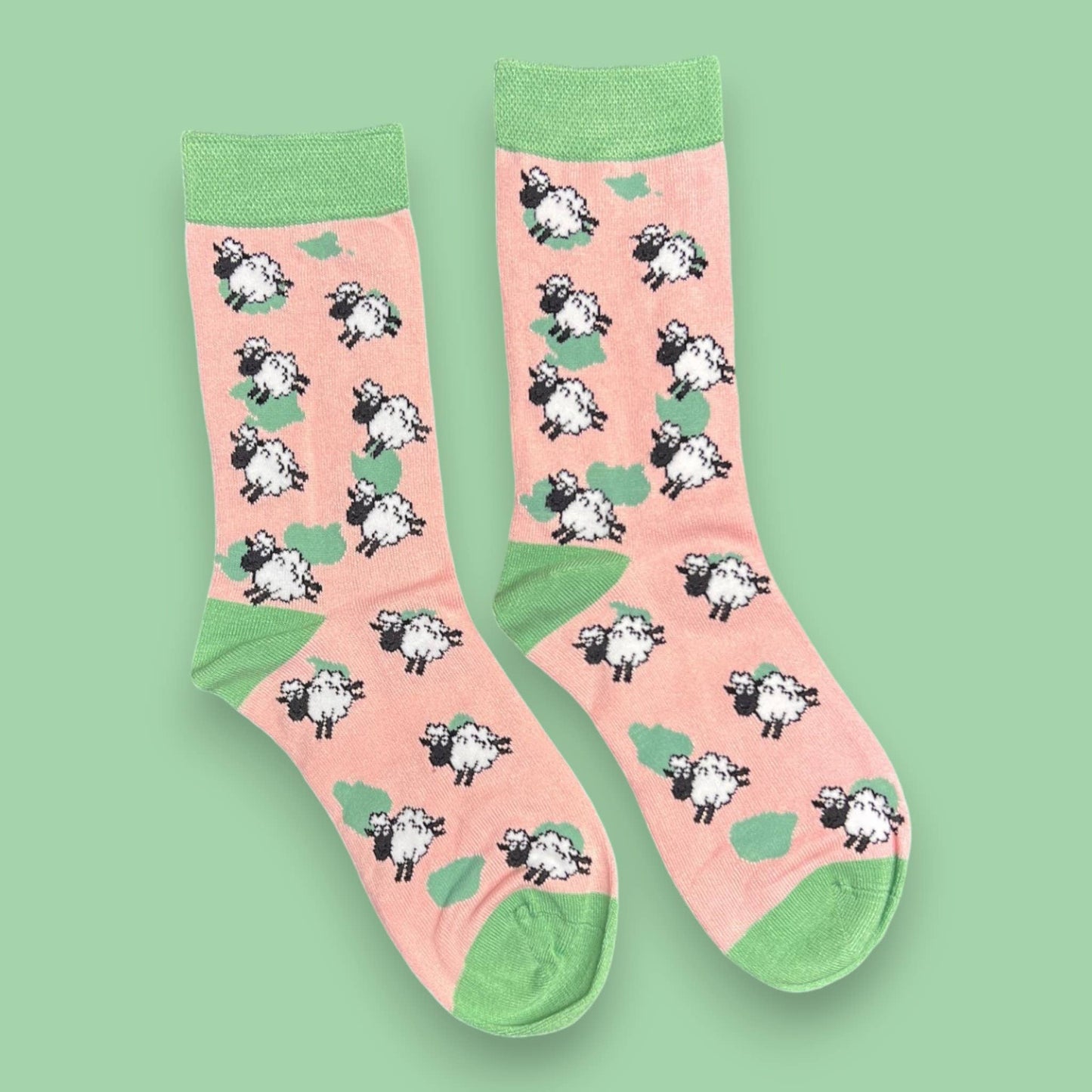 Soft Sheep: Pink Ladies Bamboo Socks BW251