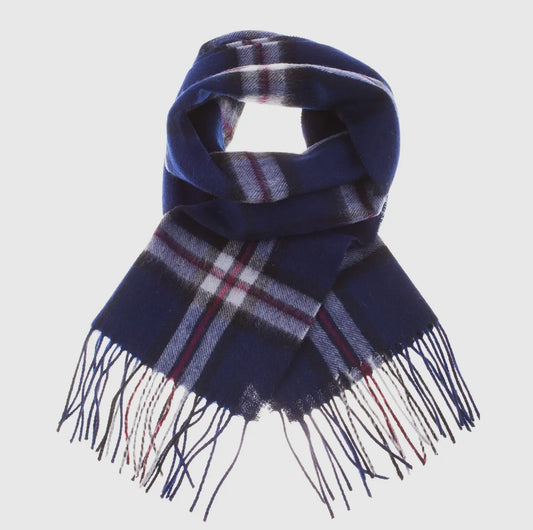 Edinburgh 100% Lambswool Tartan Scarf