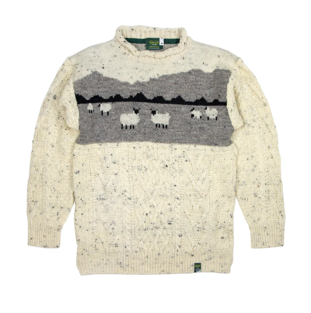 Dales British Wool Aran Sheep Jumper