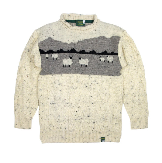 Dales British Wool Aran Sheep Jumper