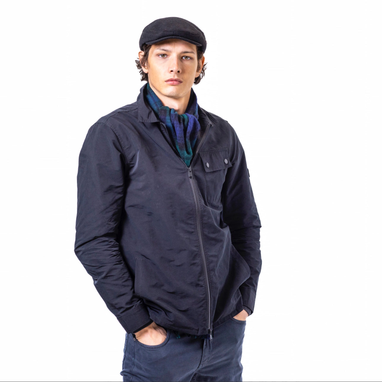 Tartan Woolen Heritage Traditions Scarf - Black Watch