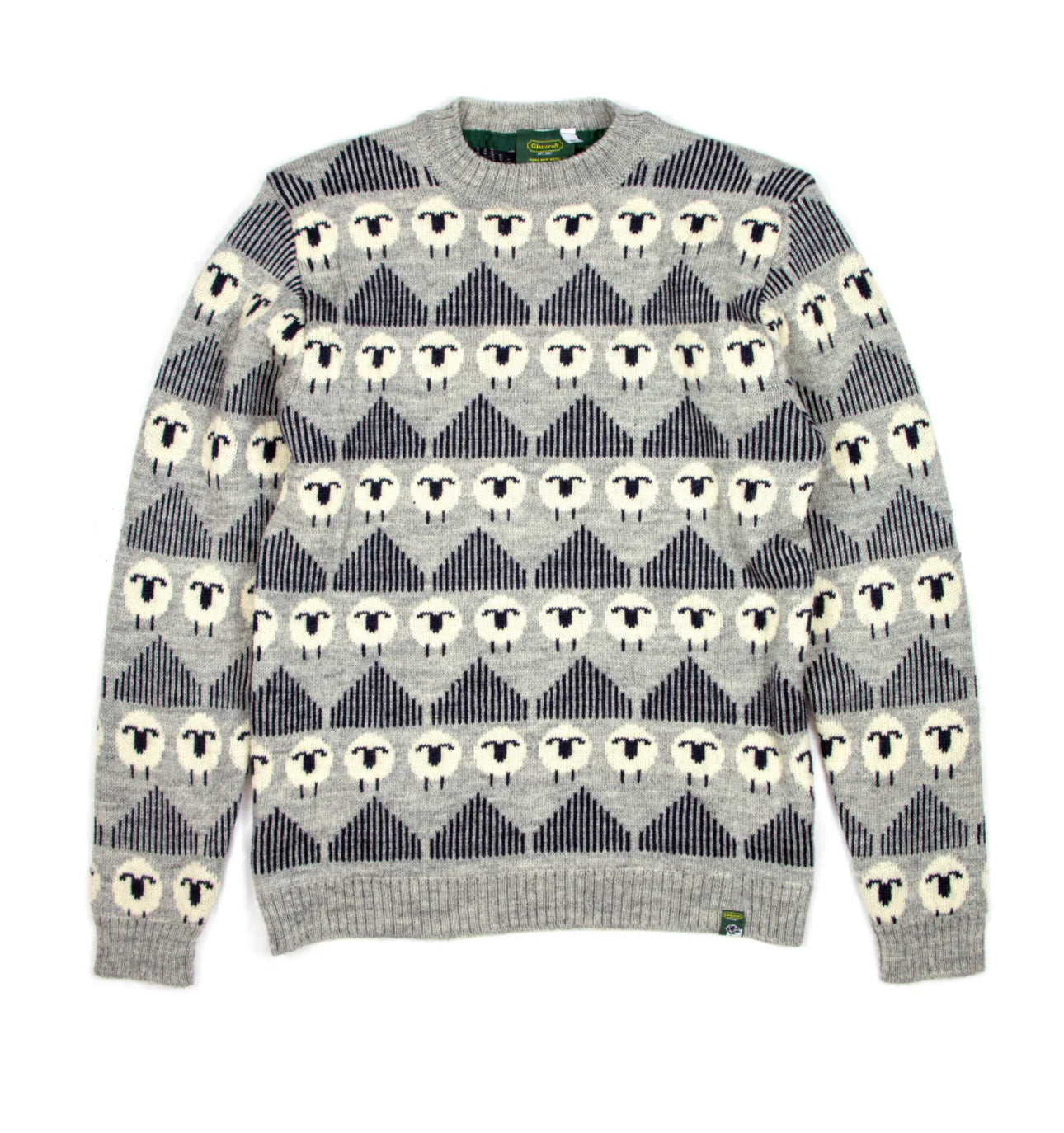 Phoebe Repeating Sheep British Wool Jumper