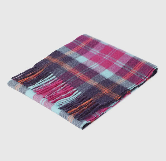 Edinburgh 100% Lambswool Tartan Scarf