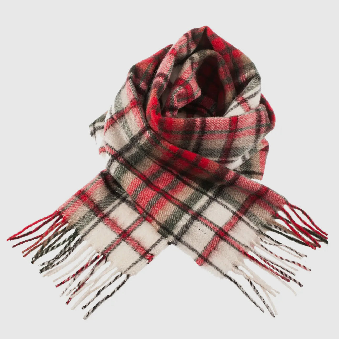 Edinburgh 100% Lambswool Tartan Scarf