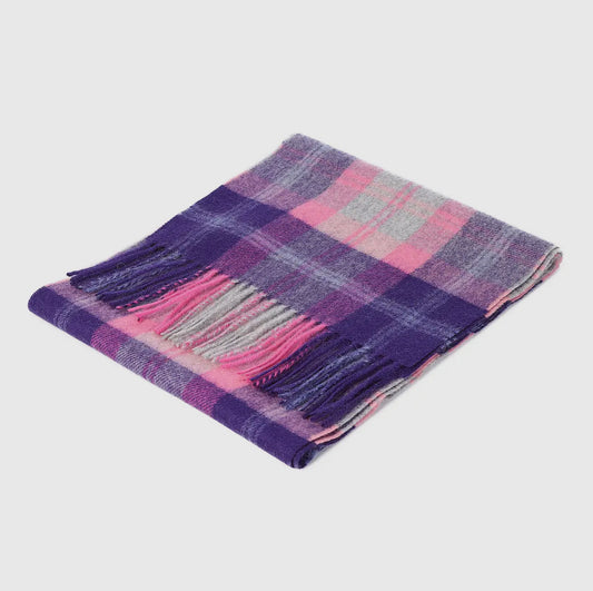 Edinburgh 100% Lambswool Tartan Scarf