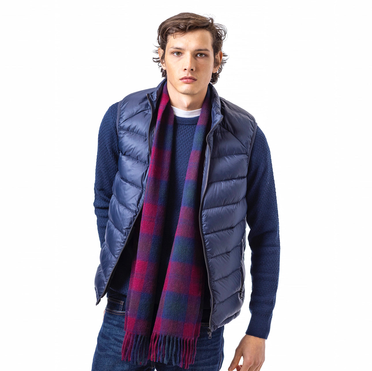 Tartan Woolen Heritage Traditions Scarf - Lyndsey