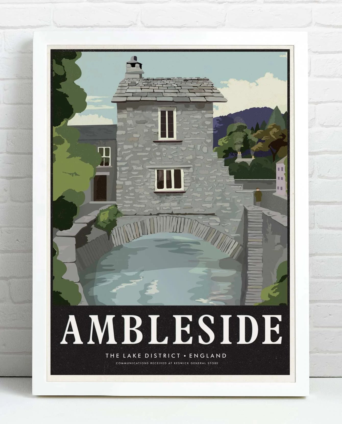 Keswick General Store Ambleside Print