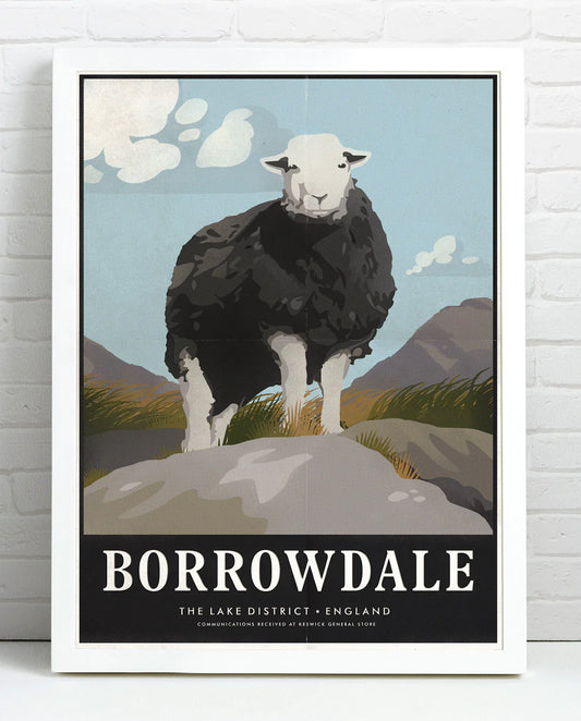 Keswick General Store Borrowdale Print