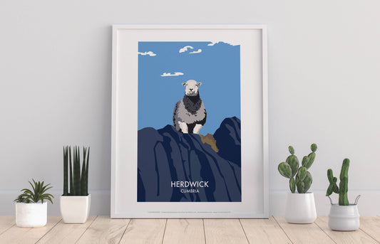 Herdwick - Cumbria - 11X14” Premium Art Print