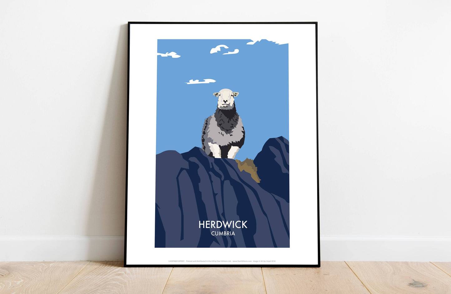 Herdwick - Cumbria - 11X14” Premium Art Print