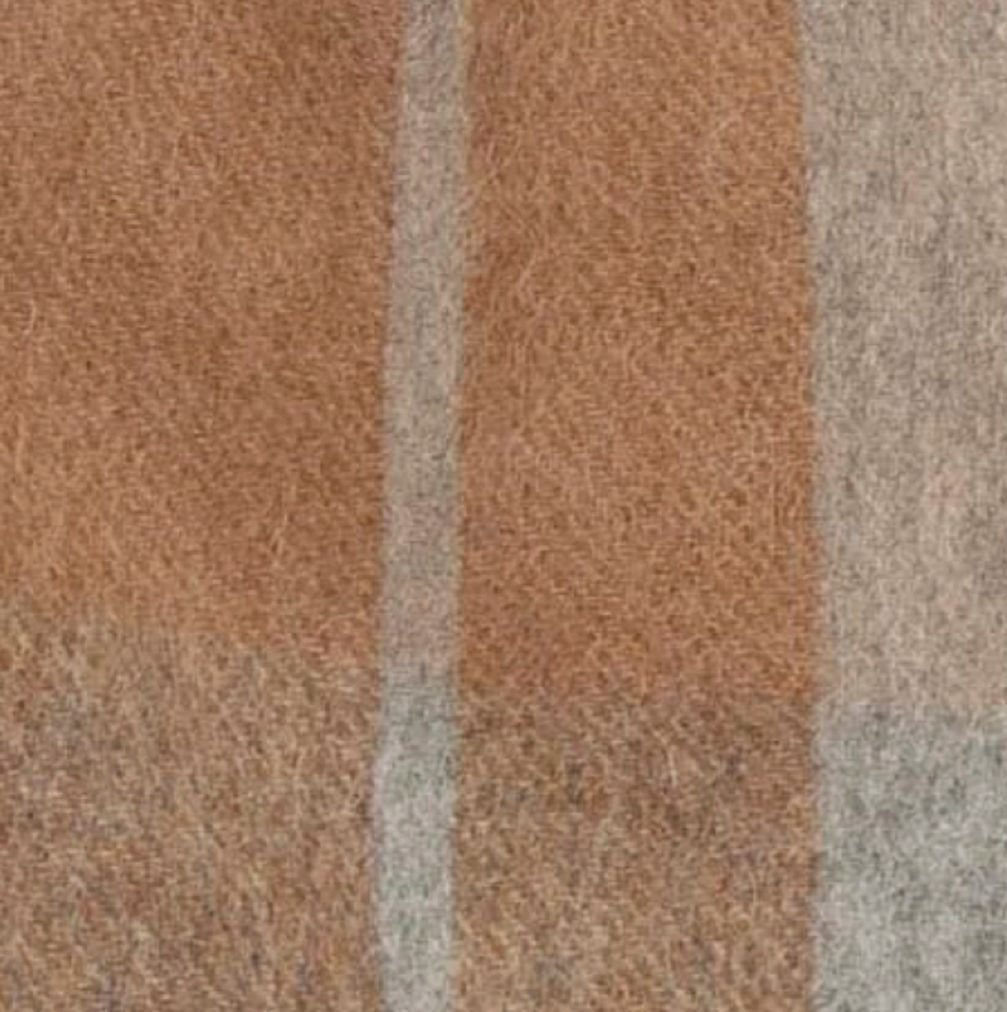 Tartan Woolen Heritage Traditions Scarf - Woodland Check