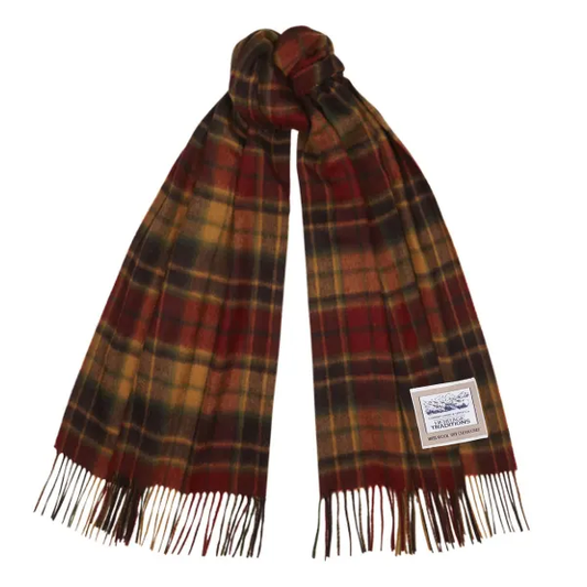 Tartan Woolen Heritage Traditions Scarf - Antique Buchanan