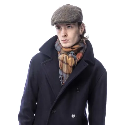 Tartan Woolen Heritage Traditions Scarf - Autumn Check