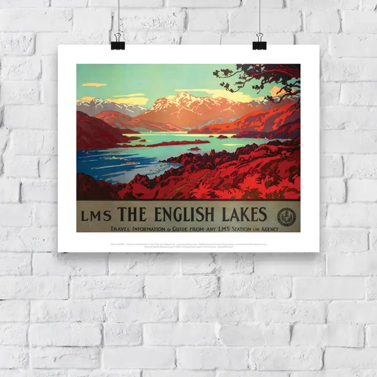 The English Lakes - 11X14” Premium Art Print