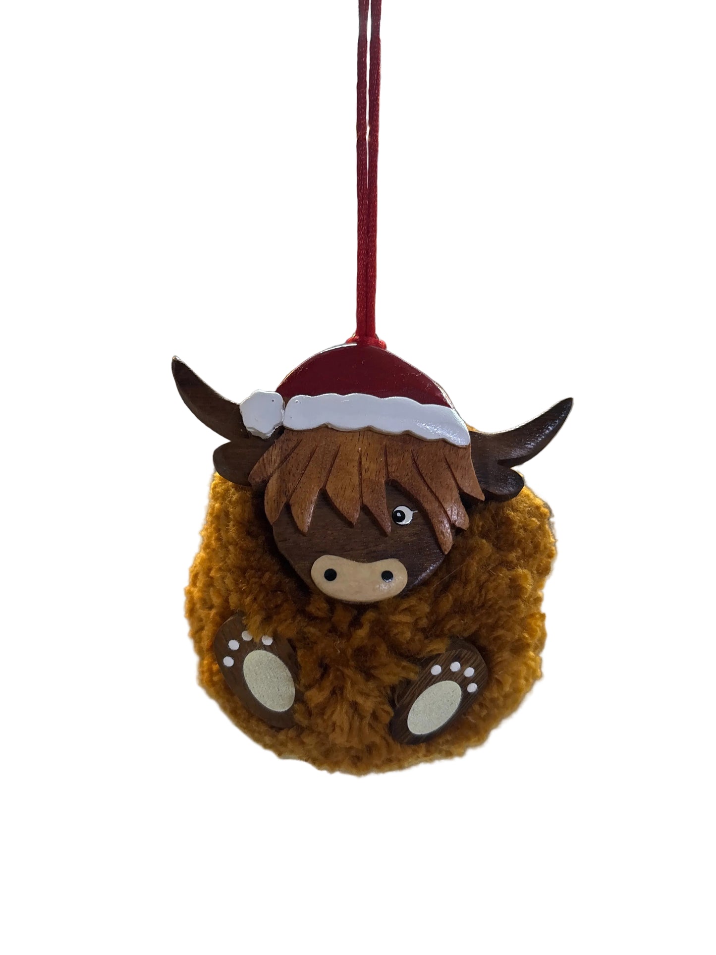 Fluffy Xmas Bauble
