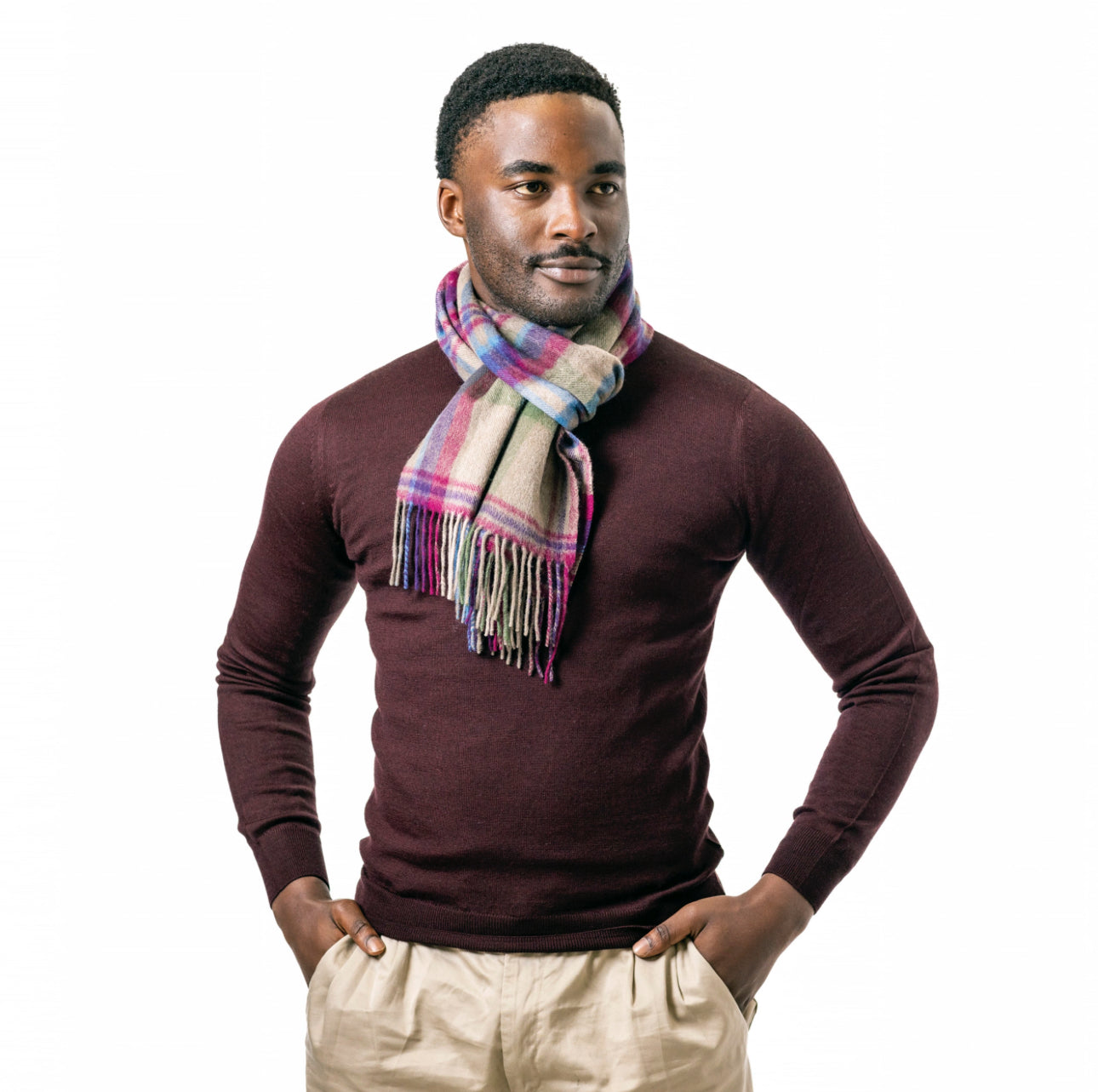 Tartan Woolen Heritage Traditions Scarf - Heritage Check